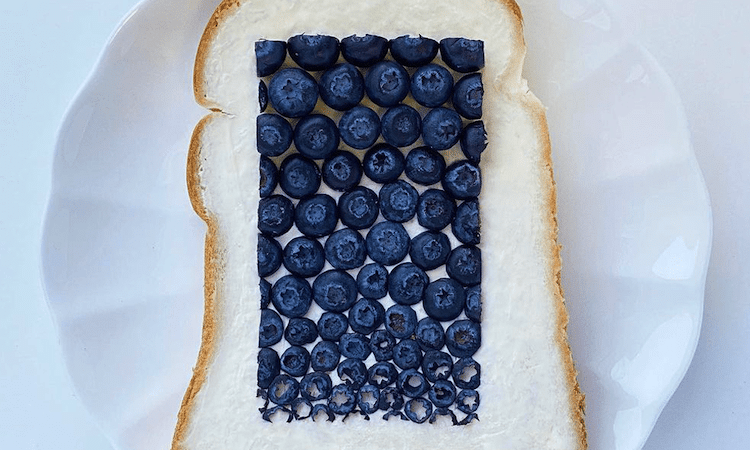 Toast Art by Manami Sasaki