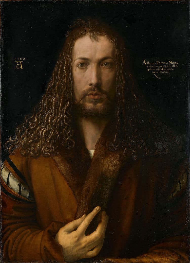 Albrecht Durer Self-Portrait Painting