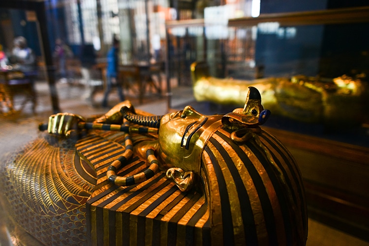 Royal Mummies Egyptian museum Cairo Pharaohs' Golden Parade