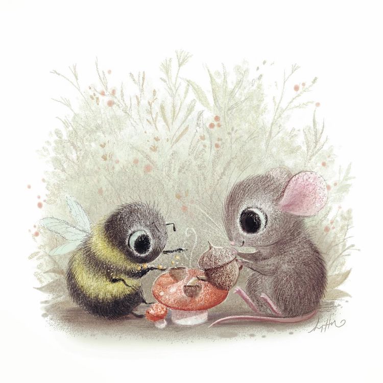 Animal Illustrations by Sydney Hanson