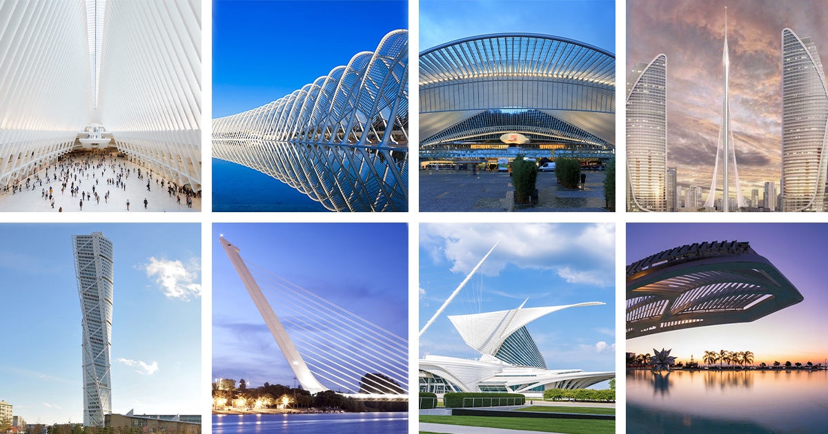 The Architecture of Santiago Calatrava - 15 Amazing Structures by the Architect and Structural Engineer