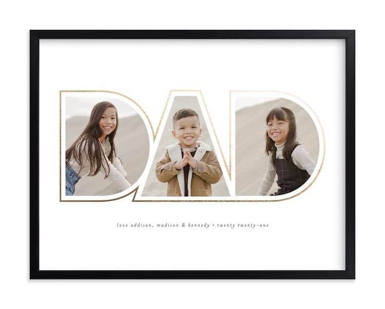 Custom Photo Art for Father's Day