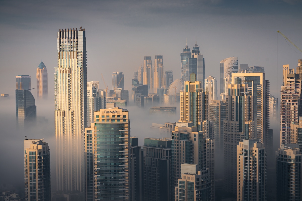 Aerial Photo by Albert Dros in Dubai