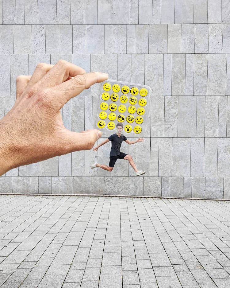 Forced Perspective Photography by Hugo Suíssas
