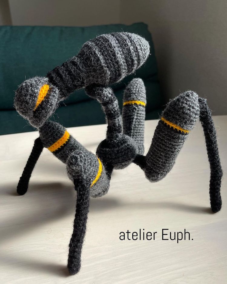 Knitted Toy by atelier Euph
