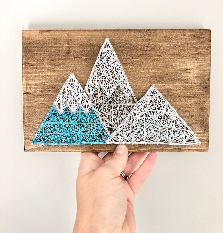 Mountain String Art Kit