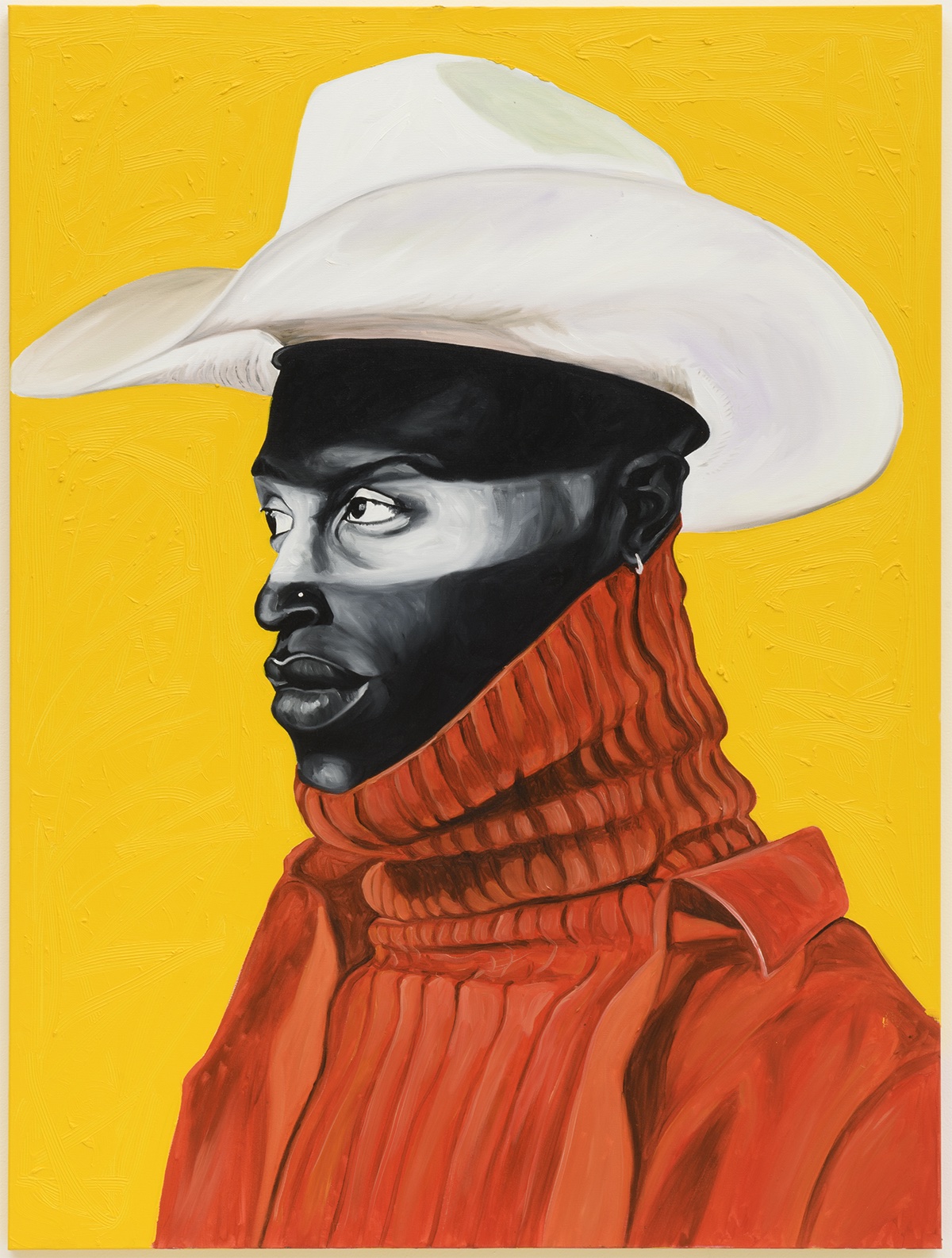 Ghanaian Artist Painting Black Cowboys