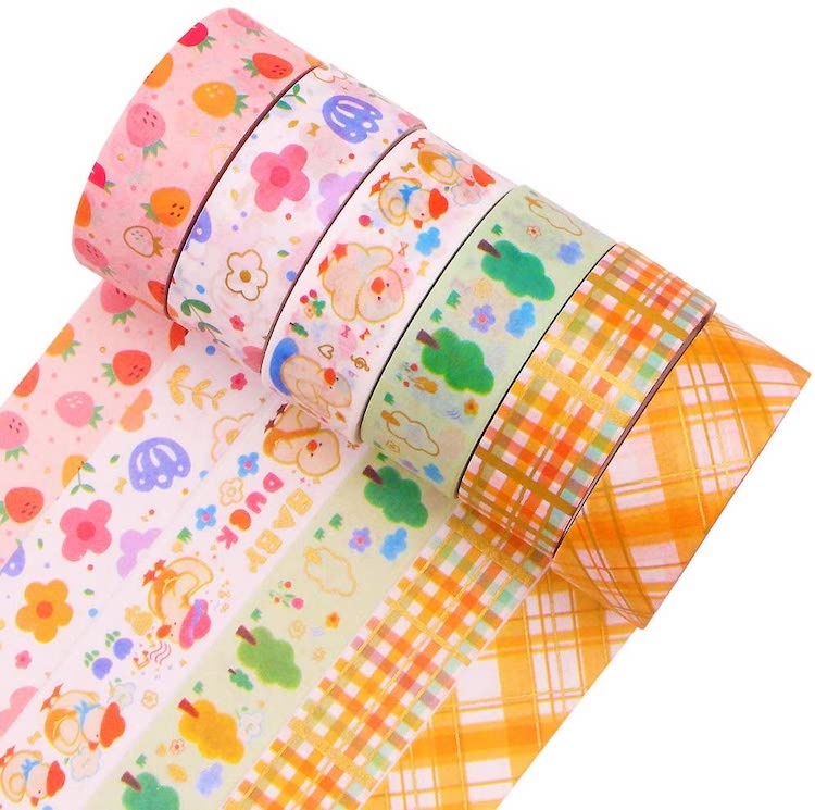Washi Tape in Cute Patters
