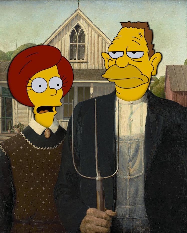 Fine Art Simpsons