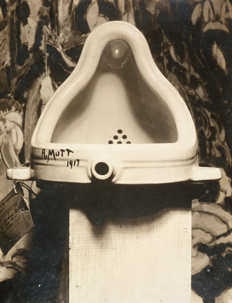 Fountain Sculpture by Marcel Duchamp