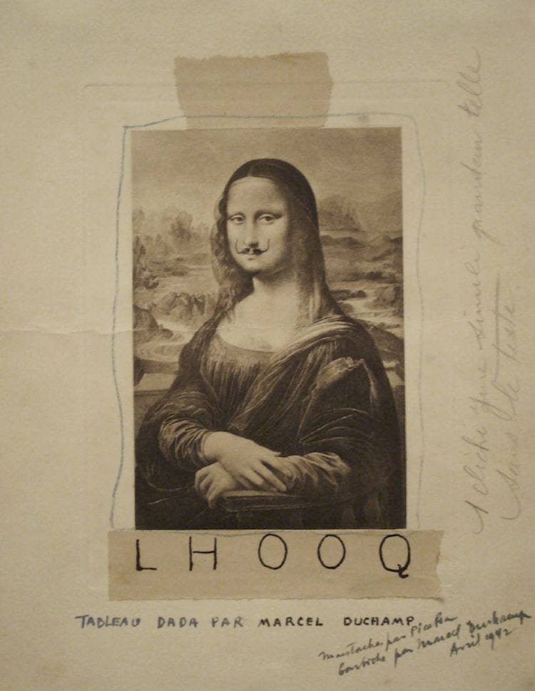 L.H.O.O.Q by Marcel Duchamp