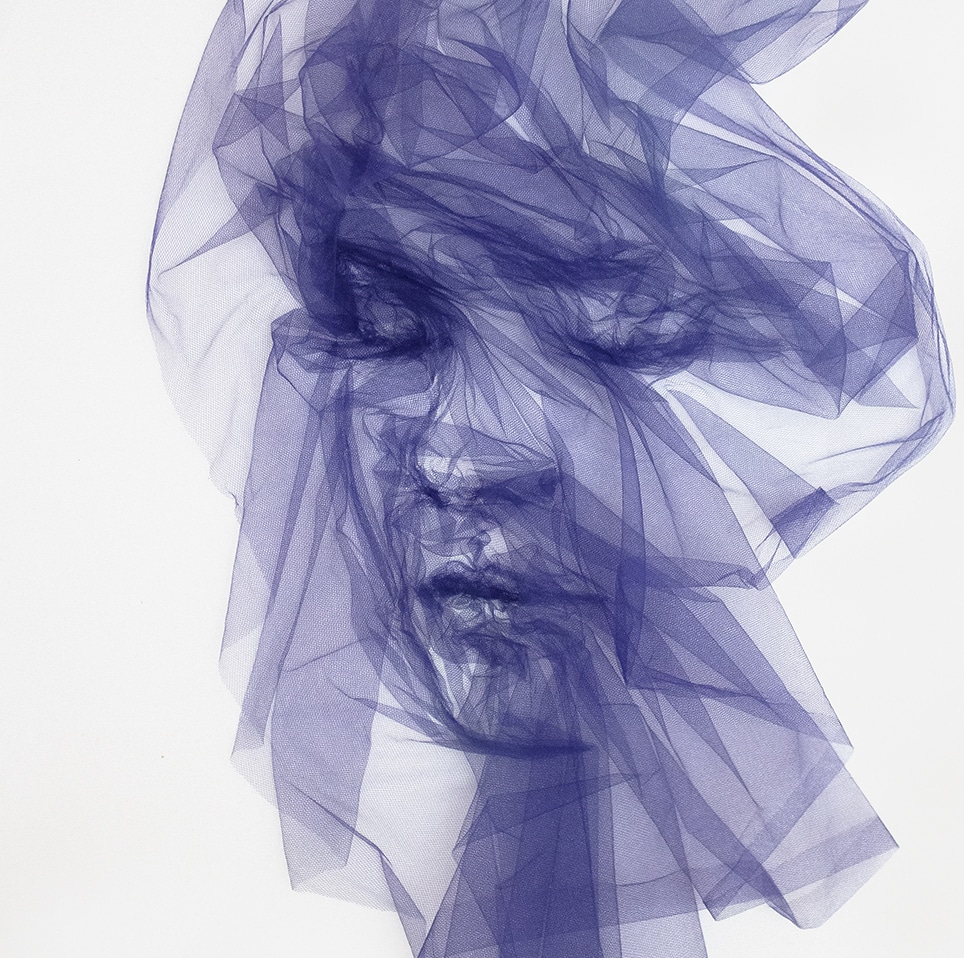 Benjamin Shine Tulle Fabric Portraits