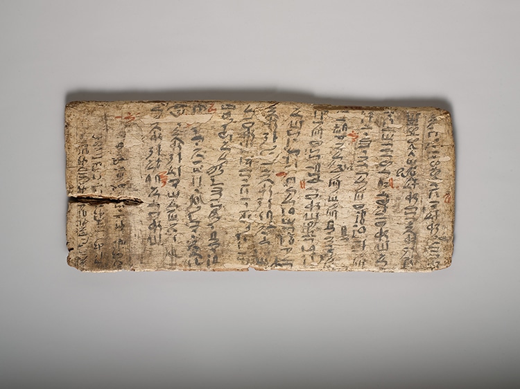 Ancient Egyptian Student's Writing Board Shows Teacher's Corrections From 4,000 Years Ago