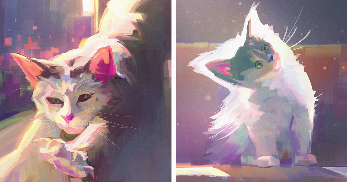 wayne-tsay-digital-cat-illustrations-thumbnail.jpg - ViralBandit
