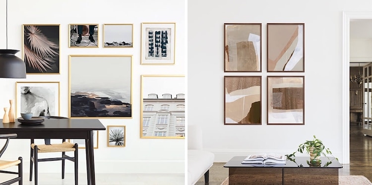 - ViralBandit Gallery Wall Layouts