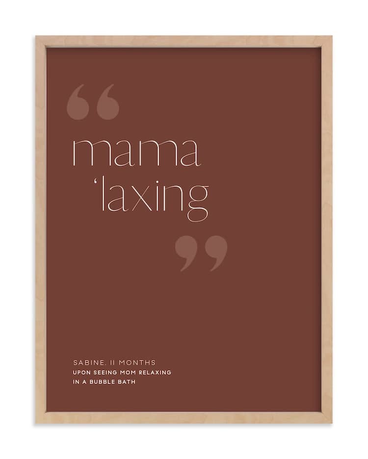 Custom Text Art by Minted