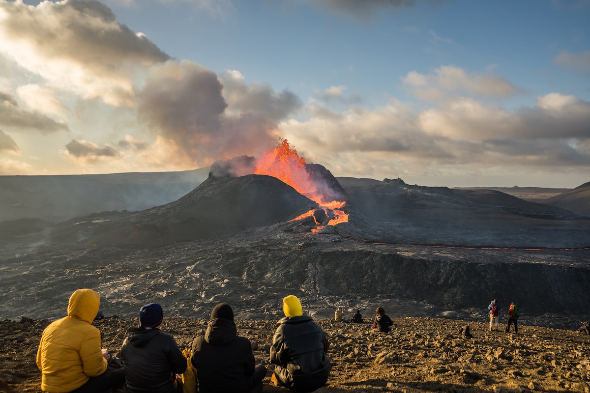 - ViralBandit Fagradalsfjall Volcano in Iceland Erupting