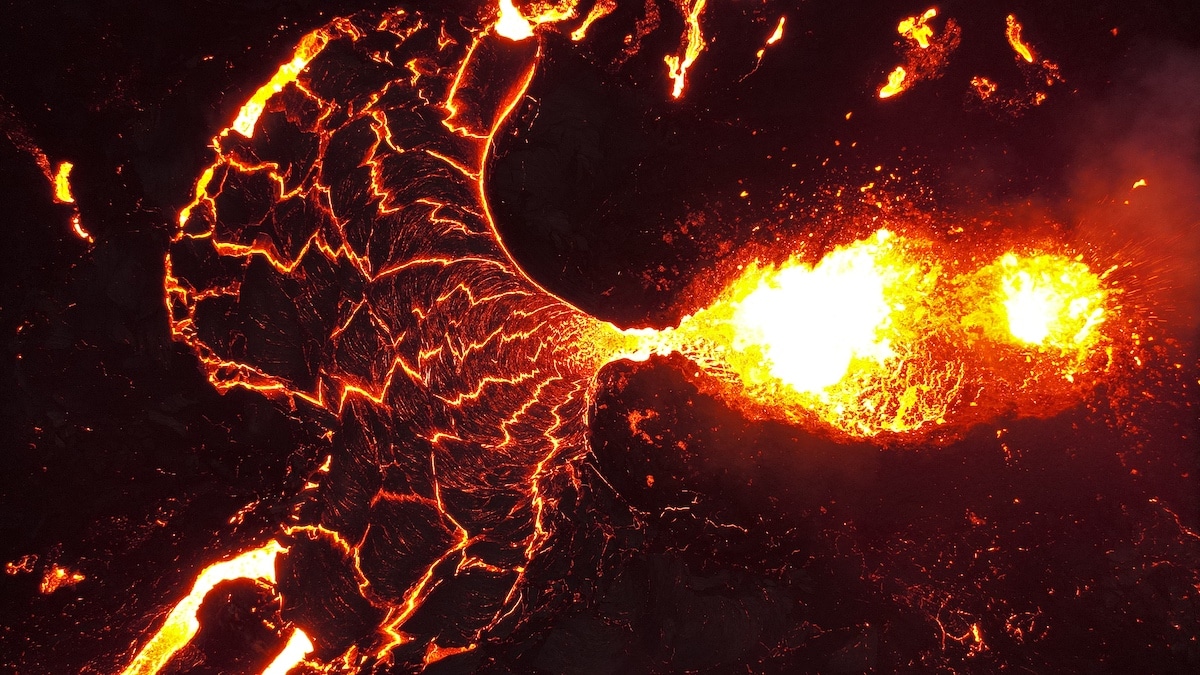 - ViralBandit Close Up Photo of Lava