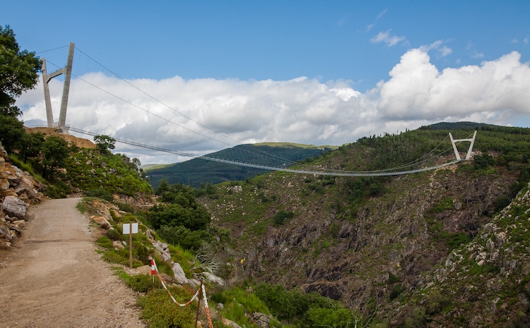 516 Arouca in Portugal claims to be the world's longest pedestrian suspension bridge