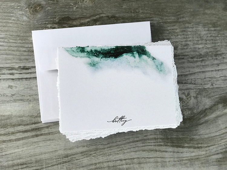 Personalized Notecard Greeting Card