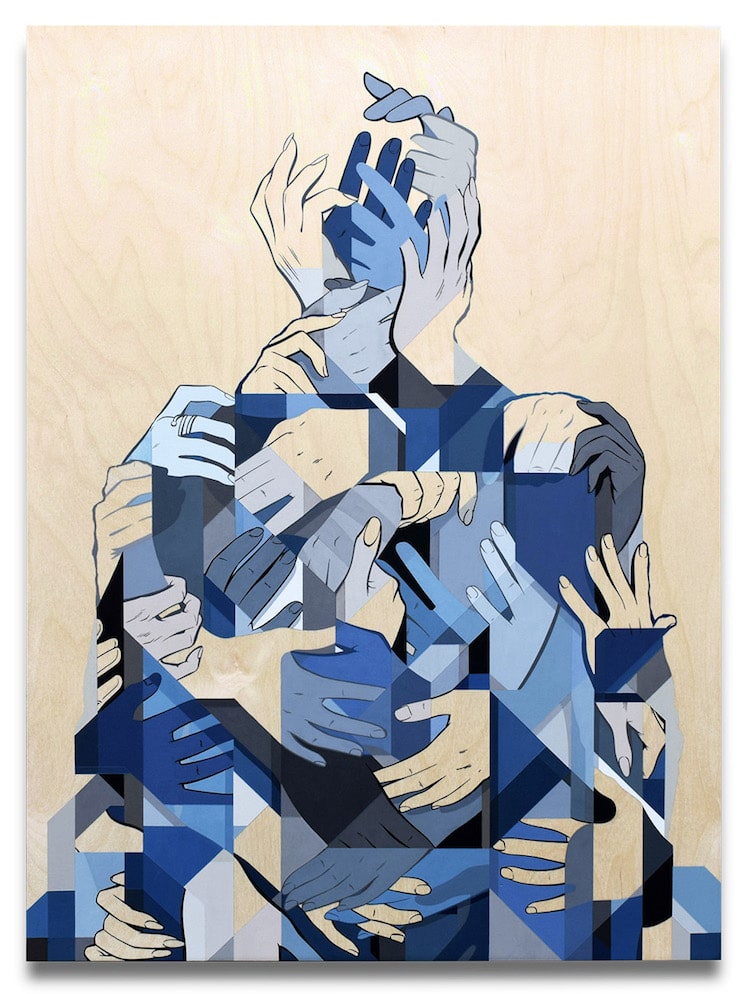 Abstract Figurative Paintings by Eric Pause