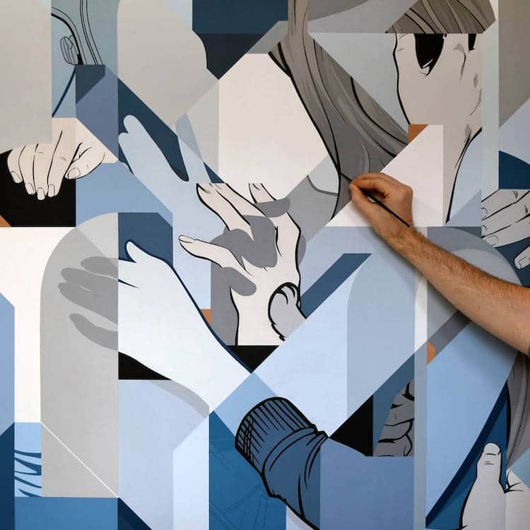 Abstract Figurative Paintings by Eric Pause