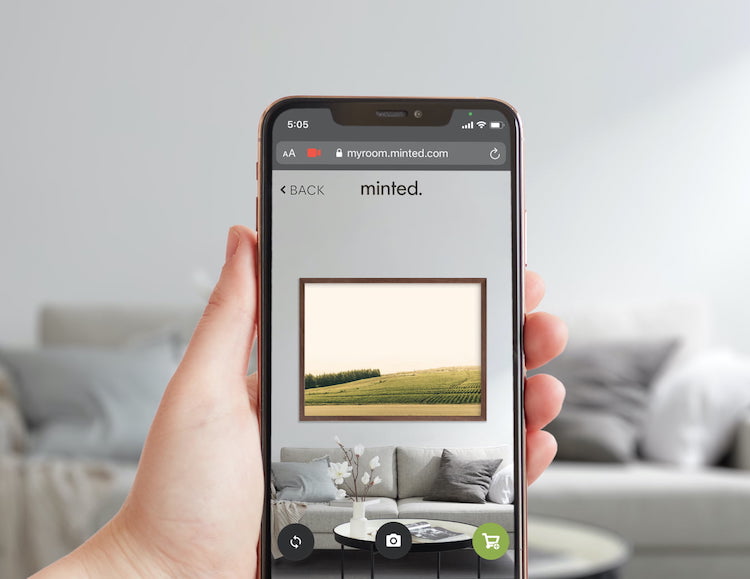 Augmented Reality for Art by Minted