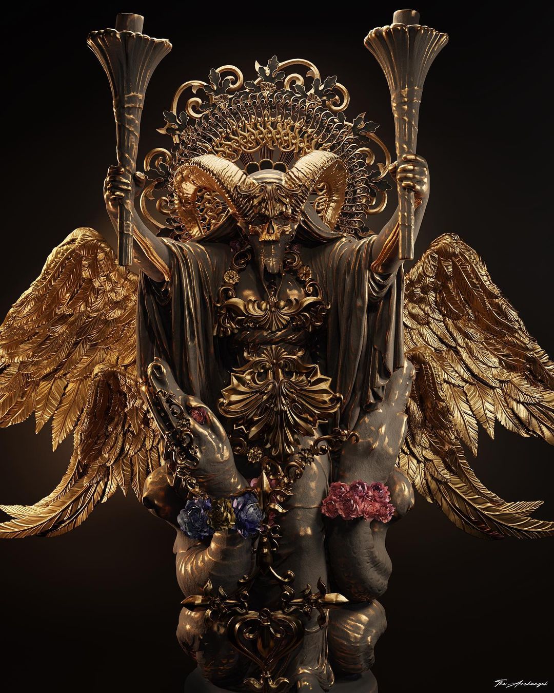 Fantastic 3D Occult Hyperreal Sculpting by Archangel – ViralBandit