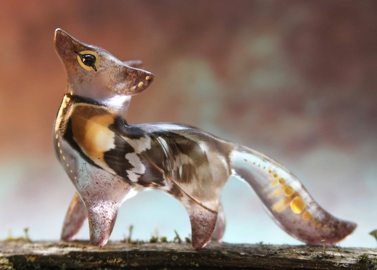 Resin Animal Sculptures by Evgeny Hontor