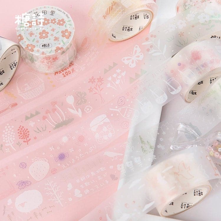 Matte Clear Washi Tape