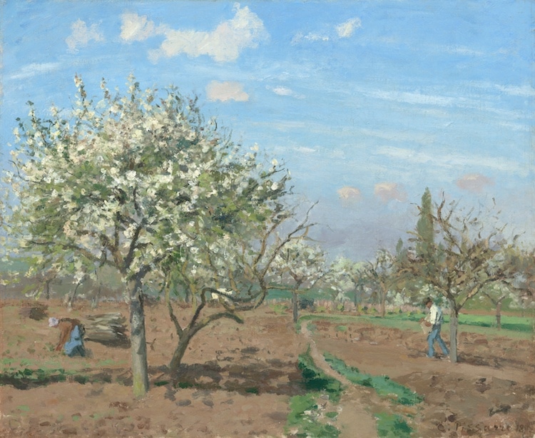 Landscape Painting by Camille Pissarro
