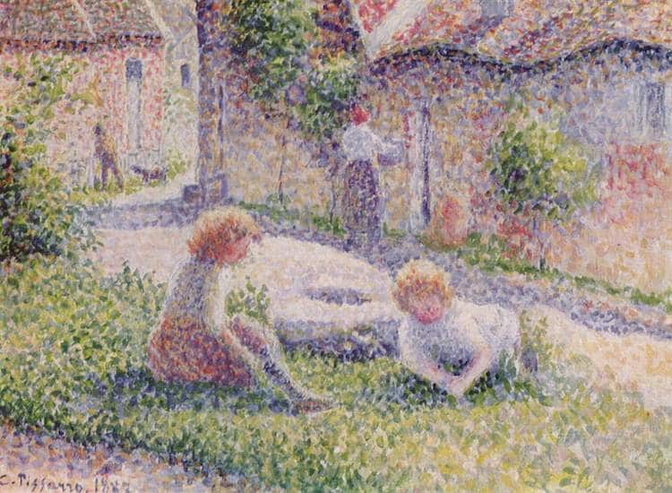 Landscape Painting by Camille Pissarro