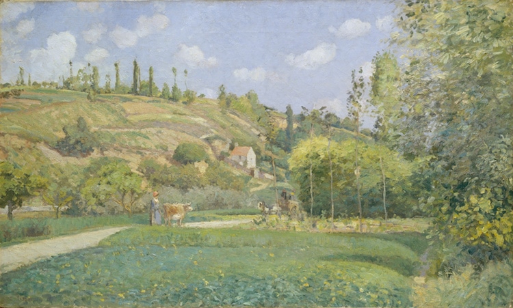 Landscape Painting by Camille Pissarro