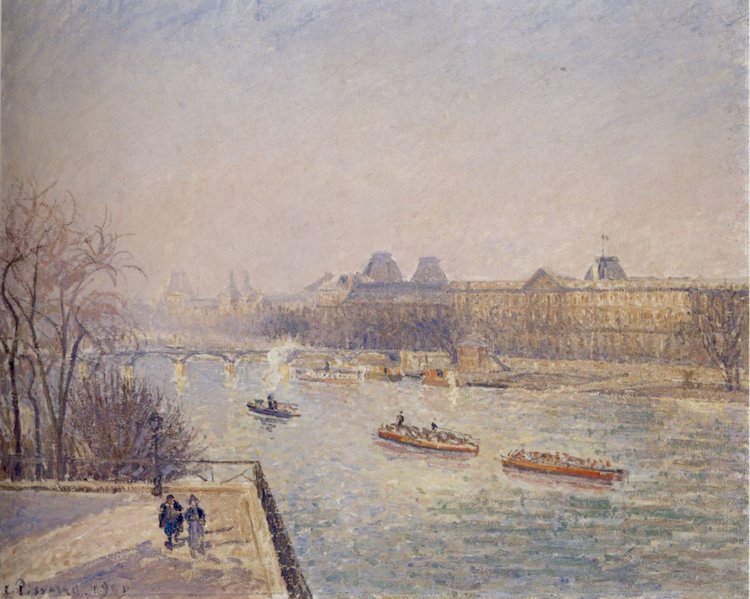 Landscape Painting by Camille Pissarro