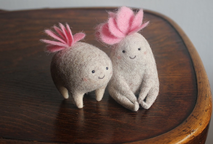 Felt Creatures by Natasya Shuljak