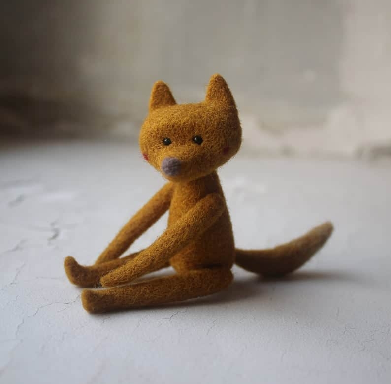 Wool Fox Toy