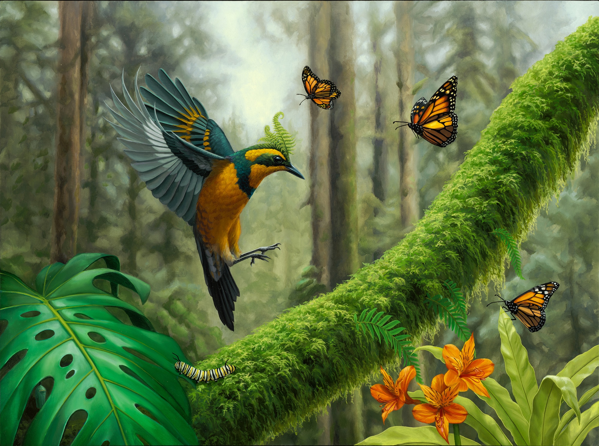 Oil Paintings of Animals by Jon Ching