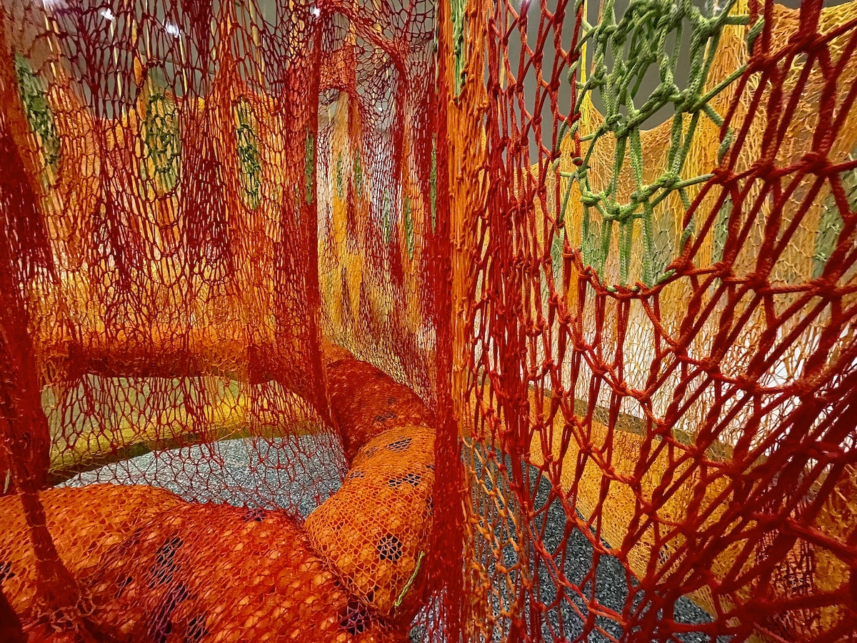 Crochet Art Installation by Ernesto Neto