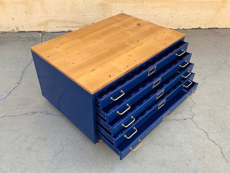 Blue Flat File