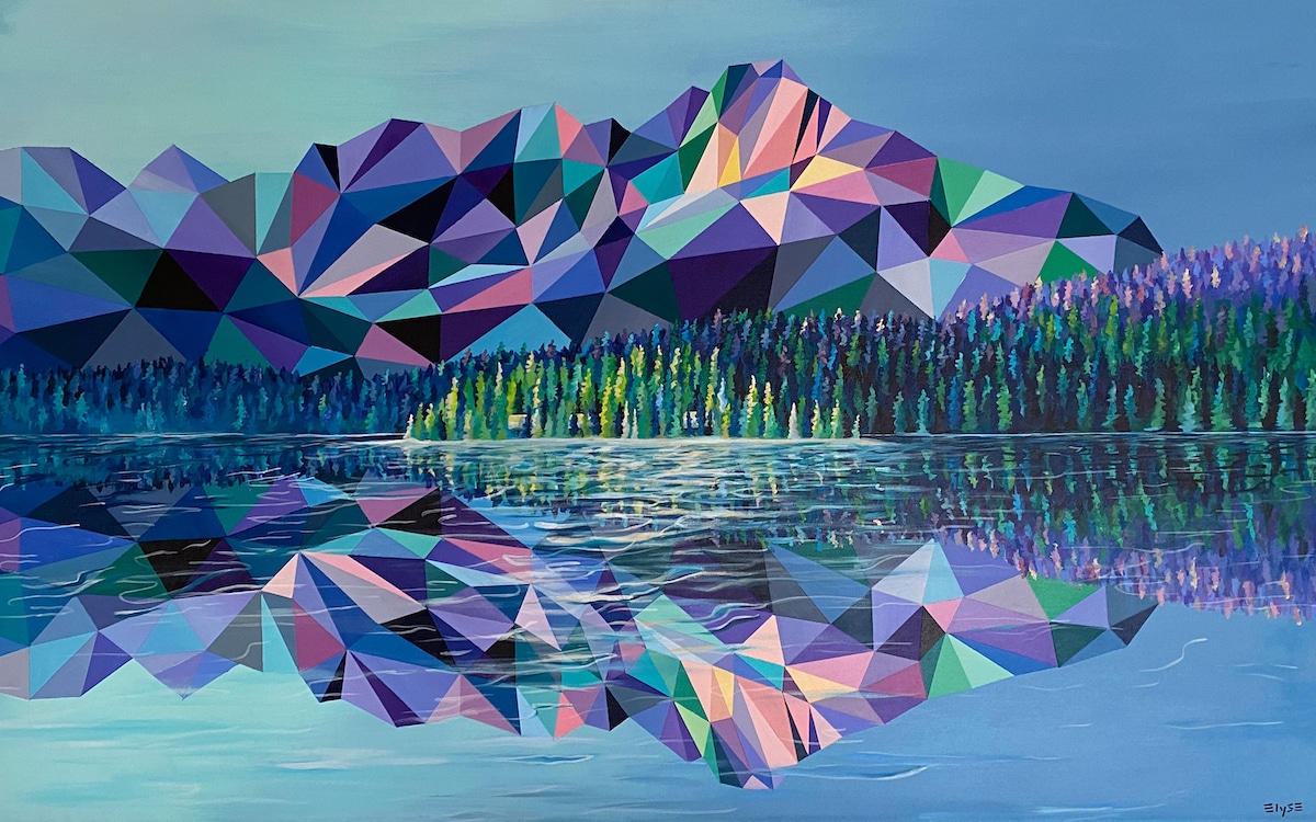 Painting by Elyse Dodge