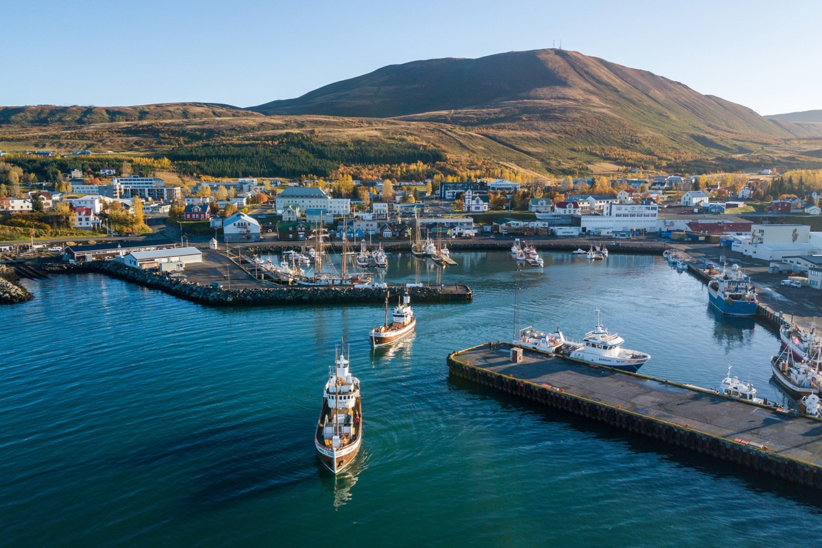 Húsavík harbour home of North Sailing © Rafnar Orri Gunnarsson
