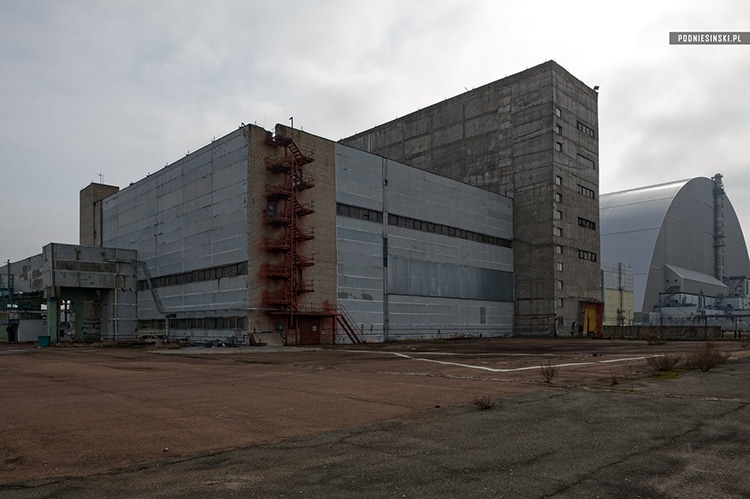 An interim facility for storing spent nuclear fuel.