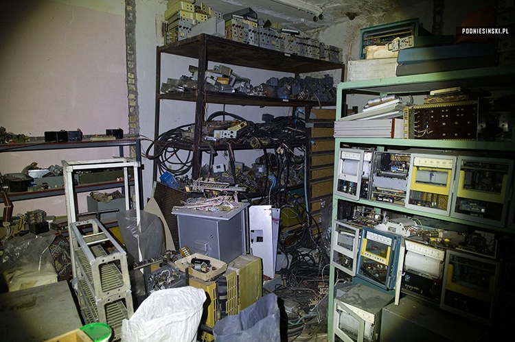 A storage room in BK2.