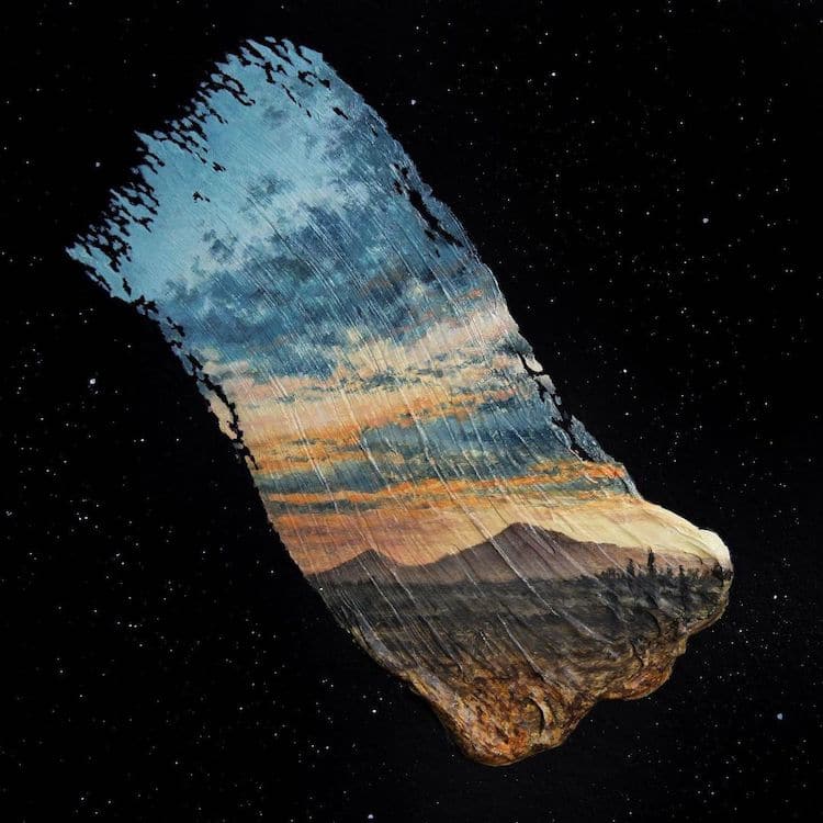 Brushstrokes in Time Paintings by David Ambarzumjan