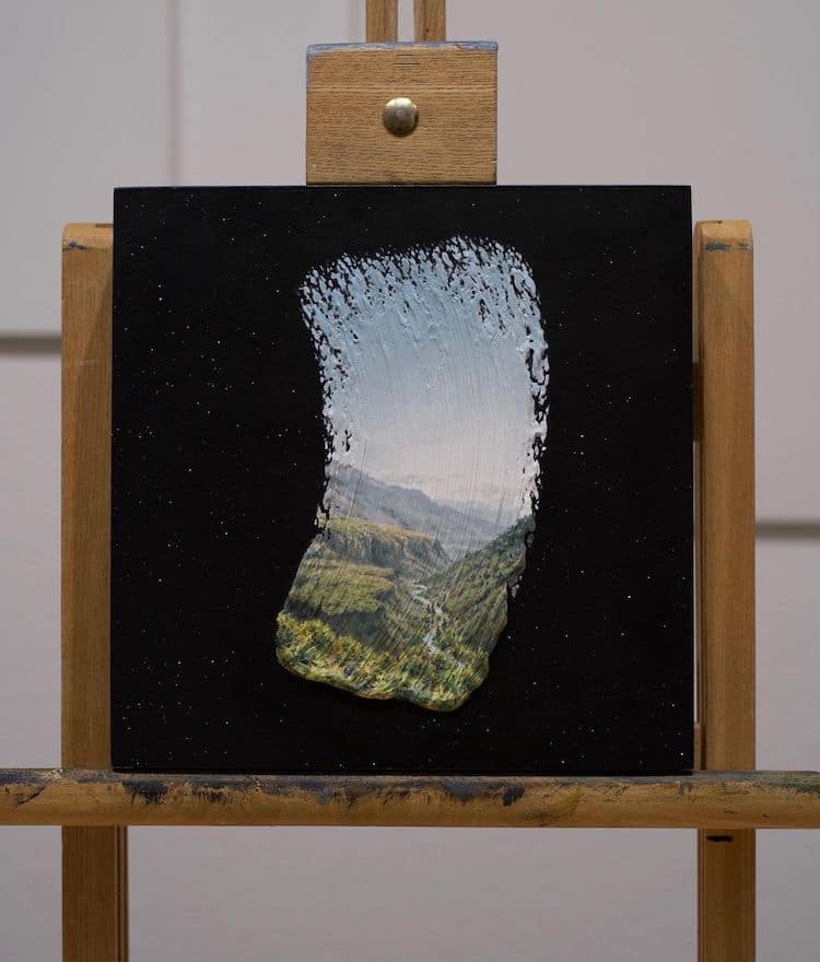 Brushstrokes in Time Paintings by David Ambarzumjan