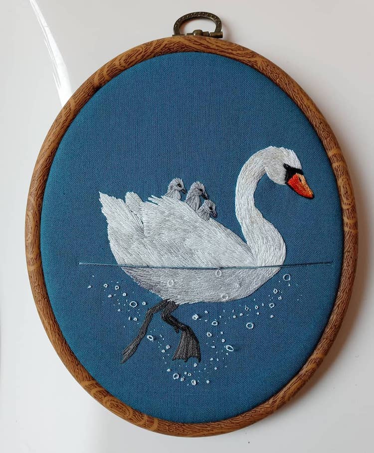 Stumpwork Embroidery Insects by Megan Zaniewski
