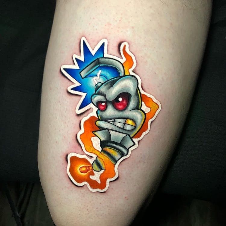 Sticker Tattoos by Luke Cormier