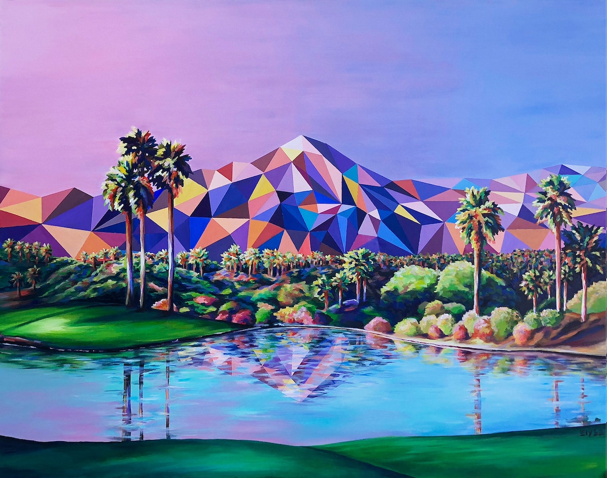 Painting by Elyse Dodge