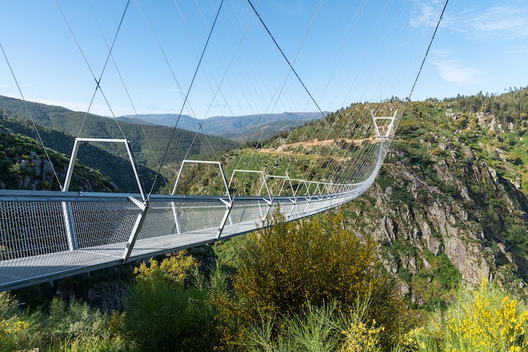 516 Arouca in Portugal claims to be the world's longest pedestrian suspension bridge