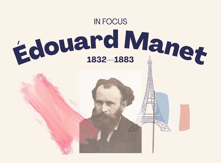 Edouard Manet Painter Impressionist Infographic